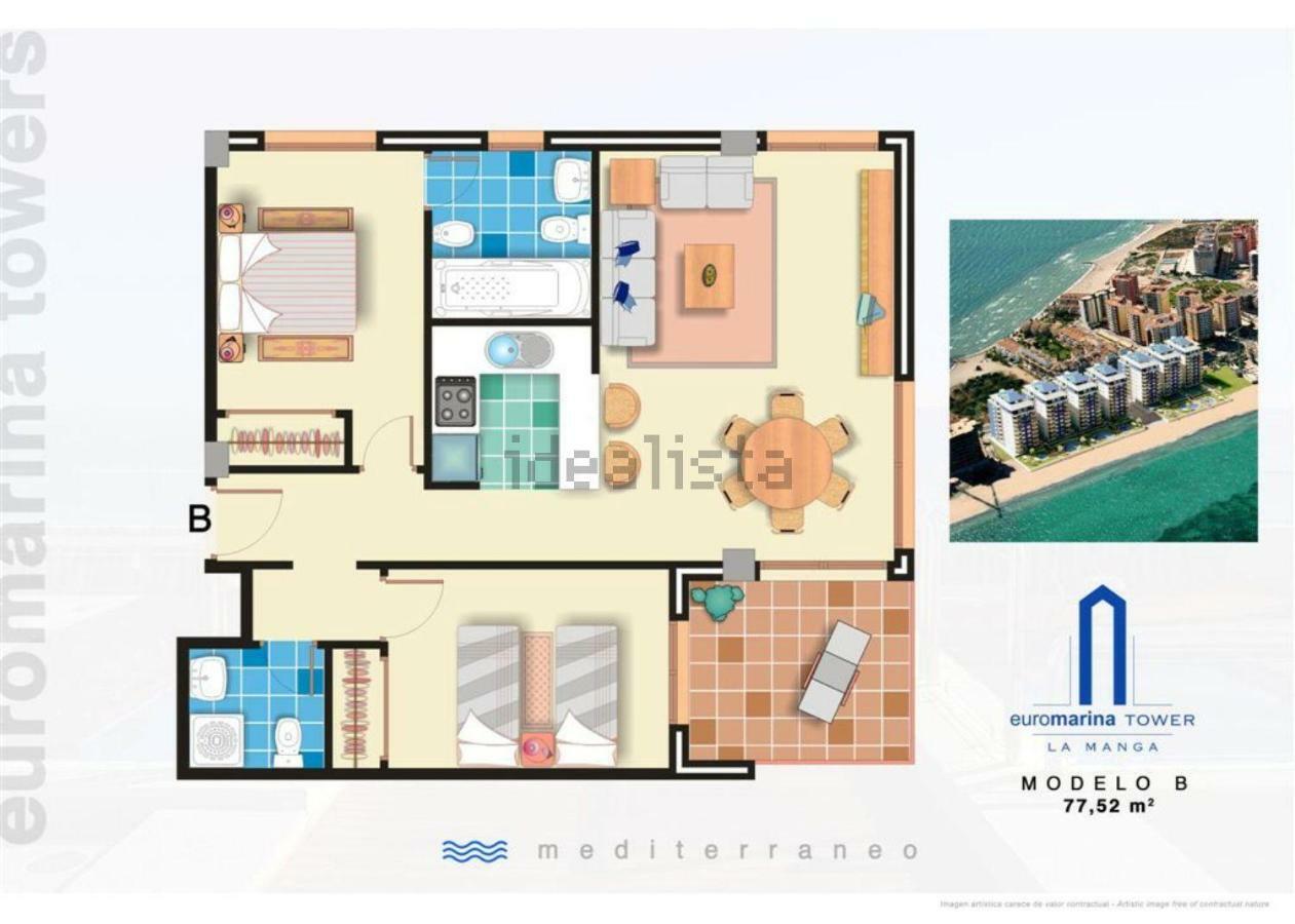 La Manga Apartamento - Primera Linea San Javier Exteriör bild